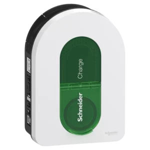 Borne de recharge Schneider Charge Borne de recharge Schneider Charge robuste avec indice de résistance IK10, installée par Soleivia pour une recharge fiable et sécurisée à Marseille.